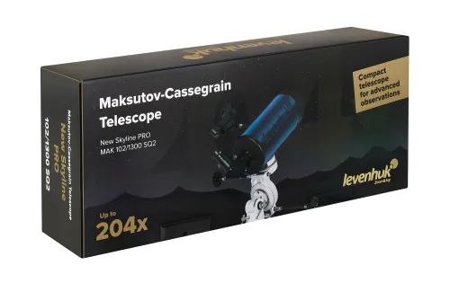 снимка телескоп Levenhuk New Skyline PRO MAK 102/1300 SQ2,  13
