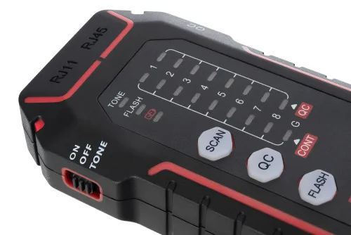 изображение тестер за мрежови кабели Ermenrich NetGeeks NP35,  9