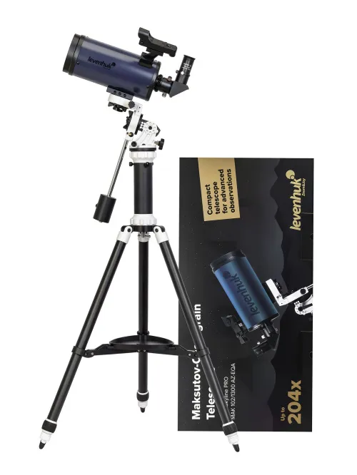 изображение телескоп Levenhuk New Skyline PRO MAK 102/1300 AZ-EQA,  2