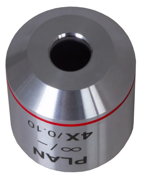 фотография планахроматичен обектив с корекция до безкрайност Levenhuk MED 4x,  4