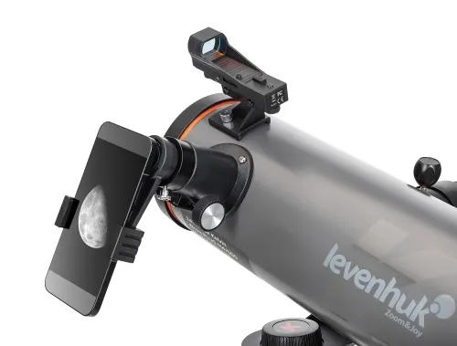 снимка фототелескоп Levenhuk Kelvin Nova PLUS 114/500,  8