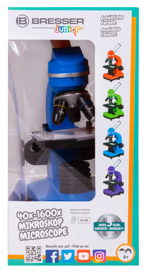 снимка микроскоп Bresser Junior Biolux SEL 40–1600x,  13