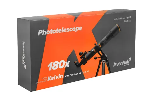 снимка фототелескоп Levenhuk Kelvin Nova PLUS 90/660,  17