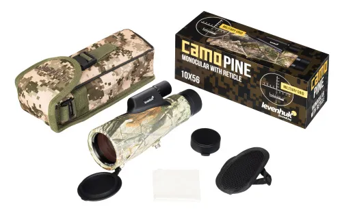 изображение монокъл с решетка Levenhuk Camo 10x56,  4
