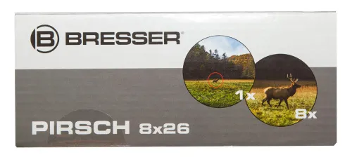 картина бинокъл Bresser Pirsch 8x26,  15