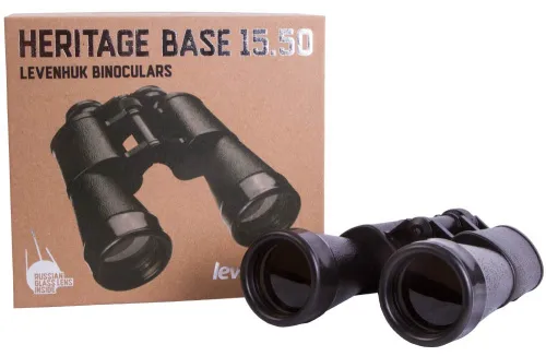 картина бинокъл Levenhuk Heritage BASE 15x50,  2