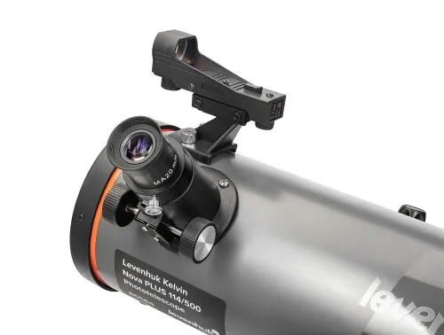 снимка фототелескоп Levenhuk Kelvin Nova PLUS 114/500,  10