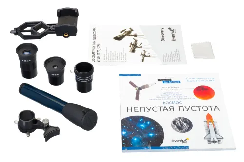 снимка телескоп Levenhuk Discovery Sky Trip ST80 с книга,  5