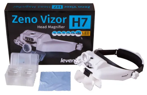 картинка лупа за глава Levenhuk Zeno Vizor H7,  2