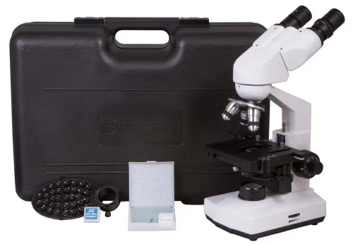 фотография микроскоп Bresser Erudit Basic 40–400x,  2