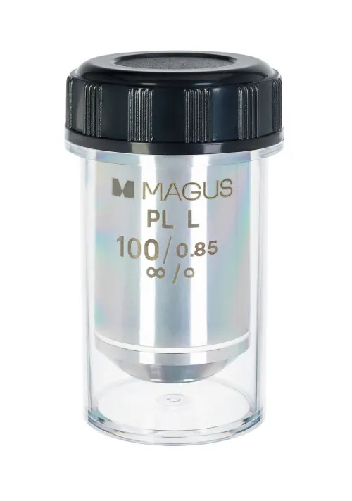 изображение обектив MAGUS 100PLL 100х/0,85 Plan L WD 0,40 mm,  2