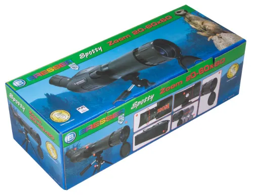 изображение зрителна тръба Bresser Junior Spotty 20–60x60,  12