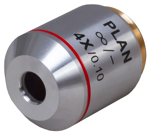 фотография планахроматичен обектив с корекция до безкрайност Levenhuk MED 4x,  2