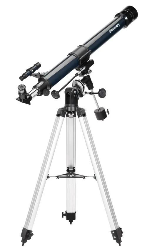 изображение телескоп Levenhuk Discovery Spark 709 EQ с книга,  7