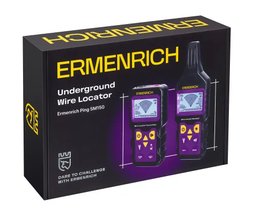 изображение локатор на подземни проводници Ermenrich Ping SM150,  10