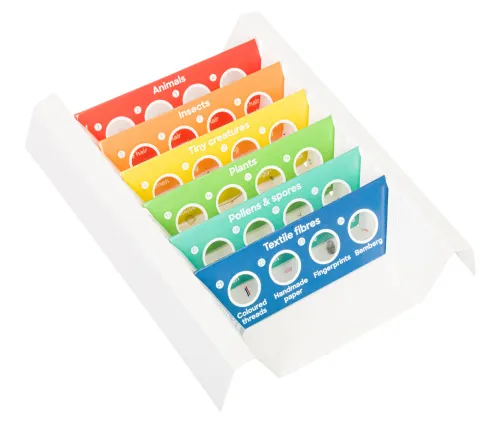 изображение комплект подготвени проби Levenhuk Discovery Flora & Fauna 24,  2