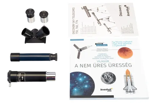 картинка телескоп с книга Levenhuk Discovery Sky T50,  3