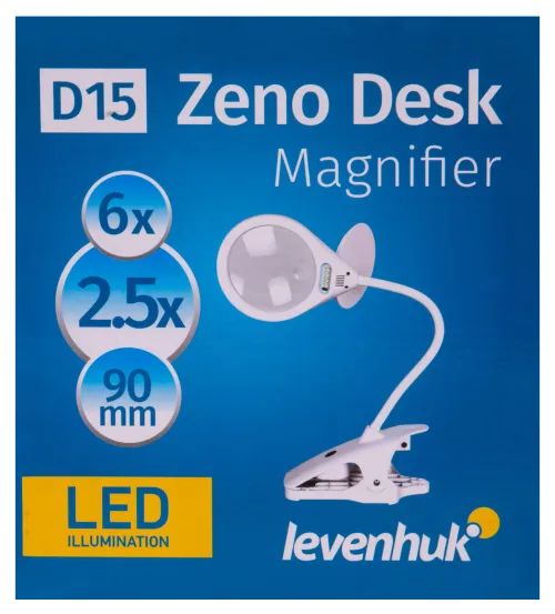 изображение лупа Levenhuk Zeno Desk D15,  11