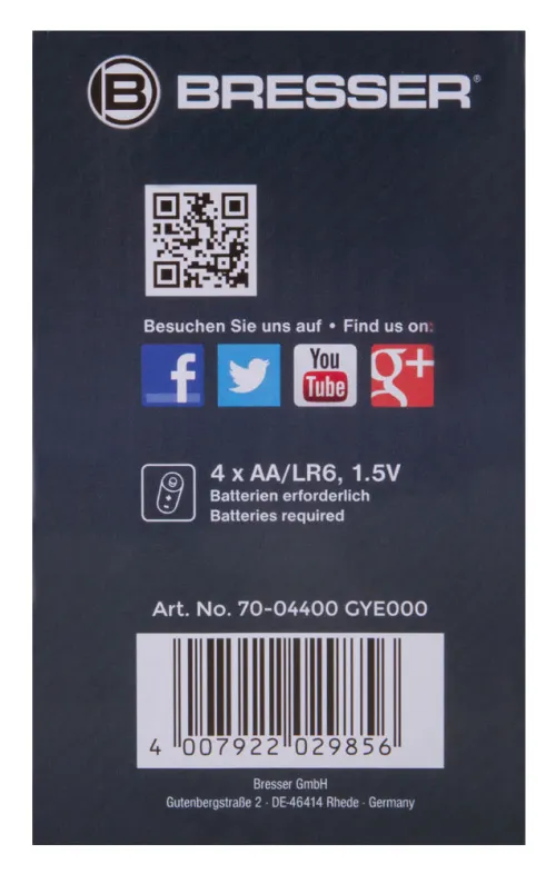 картина метеорологична станция Bresser TemeoTrend SQ RC,  14