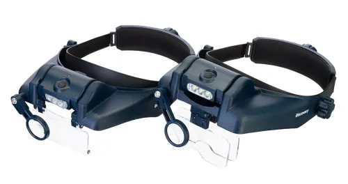 картинка лупа за глава с акумулатор Levenhuk Discovery Crafts DHR 10,  2