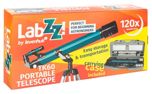 картина телескоп Levenhuk LabZZ TK60 с кутия,  14