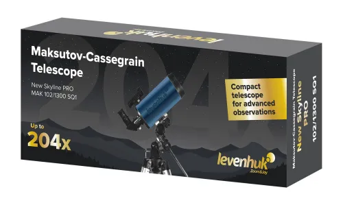 картинка телескоп Levenhuk New Skyline PRO MAK 102/1300 SQ1,  2