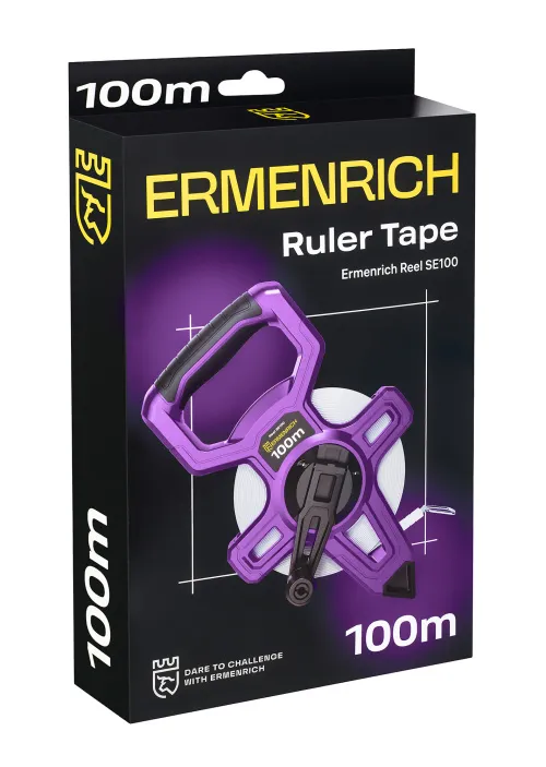 снимка геодезическа ролетка Ermenrich Reel SE100,  7