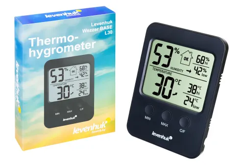 изображение термохигрометър Levenhuk Wezzer BASE L30,  4