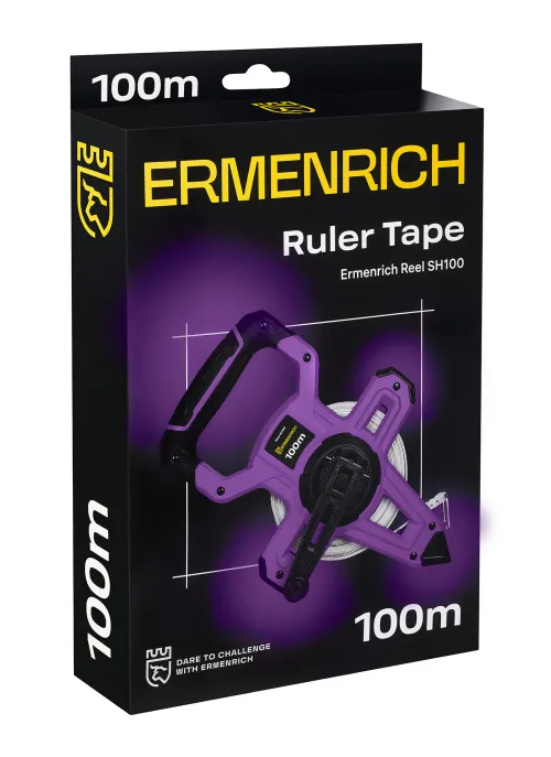 снимка геодезическа ролетка Ermenrich Reel SH100,  7