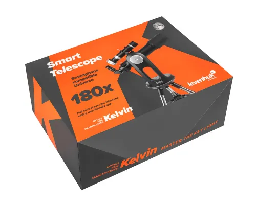 картинка смарт телескоп Levenhuk Kelvin Bright STR90,  18