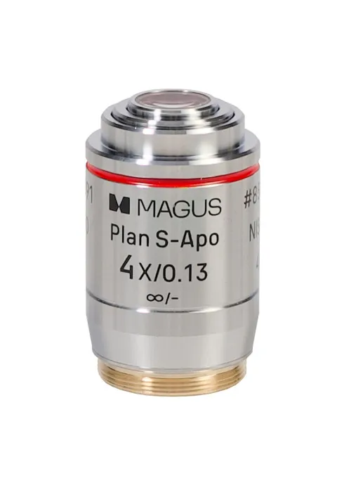изображение комплект обективи MAGUS FL S-APO60 PlanF S-Apo 4х/10х/20х/40х/100х маслени ∞/0,17 H60 mm,  3