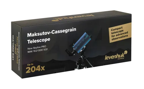картинка телескоп Levenhuk New Skyline PRO MAK 102/1300 SQ1,  13