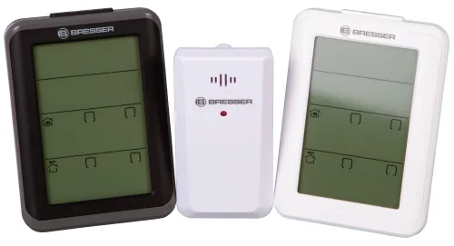 изображение часовник за термо- / хигрометър Bresser MyClimate, бял,  2