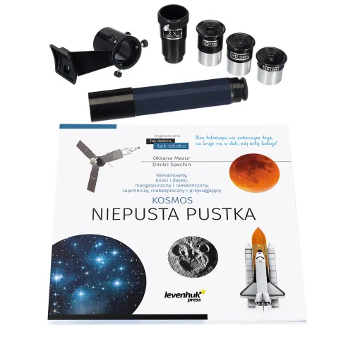 картина телескоп Levenhuk Discovery Spark 114 AZ с книга,  3