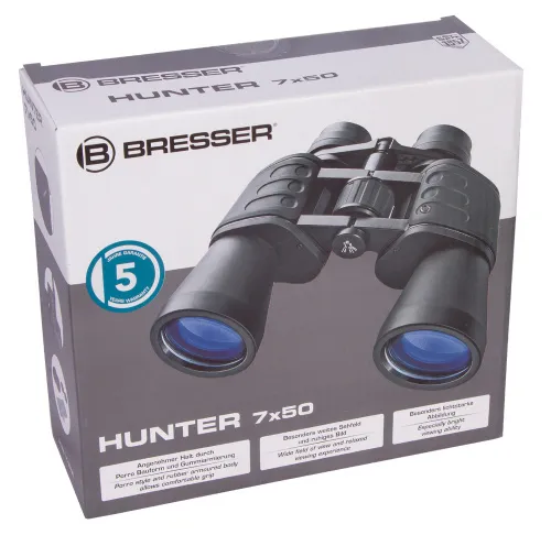 фотография бинокъл Bresser Hunter 7x50,  8