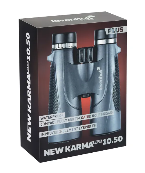 картина бинокъл Levenhuk New Karma PLUS 10x50,  13