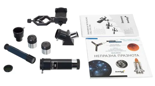 изображение телескоп Levenhuk Discovery Sky Trip ST50 с книга,  4