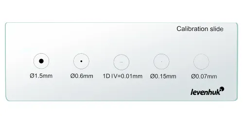 изображение калибрационен образец Levenhuk MED X/Y,  3