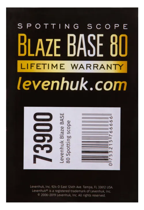 снимка зрителна тръба Levenhuk Blaze BASE 80,  16