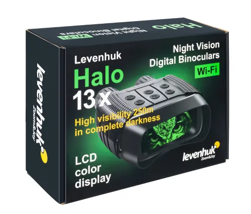 изображение цифров бинокъл за нощно виждане Levenhuk Halo 13X,  12
