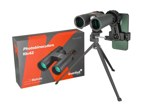 фотография фотобинокъл Levenhuk Kelvin Snap 10x42,  2