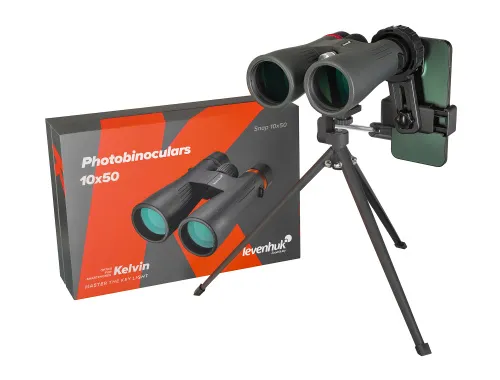 картинка фотобинокъл Levenhuk Kelvin Snap 10x50,  2