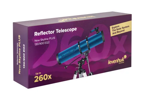 фотография телескоп Levenhuk New Skyline PLUS 130/900 EQ2,  13