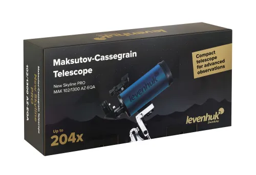 изображение телескоп Levenhuk New Skyline PRO MAK 102/1300 AZ-EQA,  14