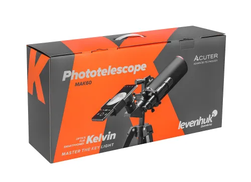 фотография фототелескоп Levenhuk Kelvin MAK60 mini AZ,  16