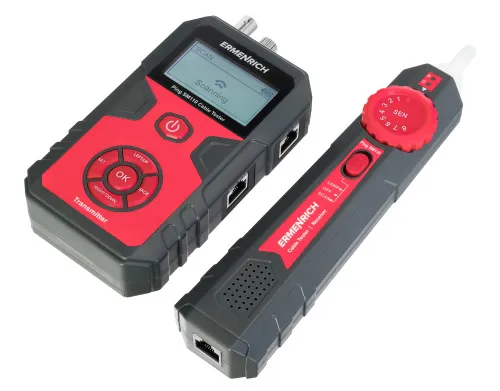 картинка тестер за кабели Ermenrich Ping SM110,  6