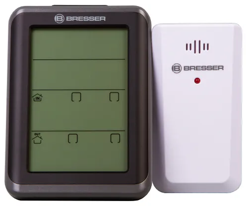 изображение часовник за термо- / хигрометър Bresser MyClimate, бял,  11