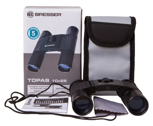 снимка бинокъл Bresser Topas 10x25,  6