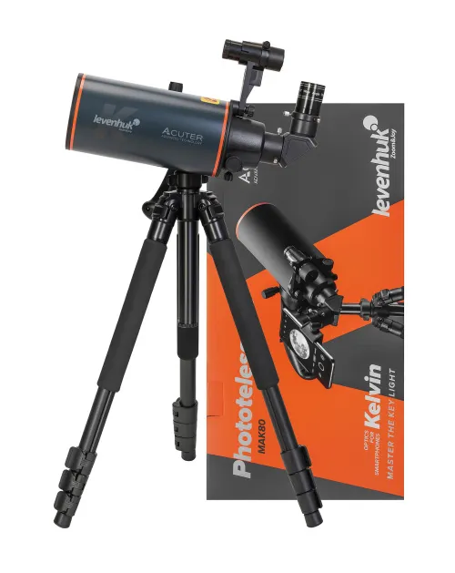 изображение фототелескоп Levenhuk Kelvin MAK80 AZ,  2