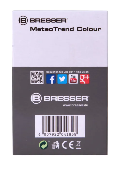 фотография цветна метеорологична станция Bresser MeteoTrend,  14